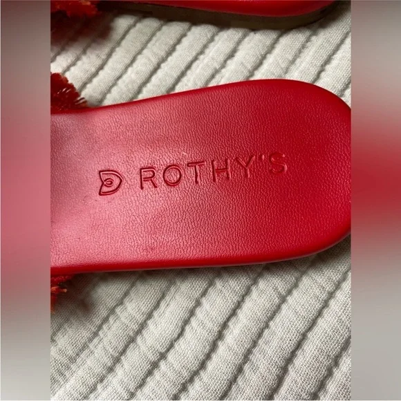 Rothy’s triple band fringe slides - Picture 3 of 4